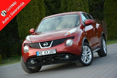 Nissan Juke 1.6T(190KM) Duża Navi Kamera Klimatronic Skóry Keyless Go ASO Alu 17