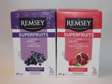 Remsey herbata owocowa Superfruits - aronia jagoda acai oraz malina granat 20 t.-1