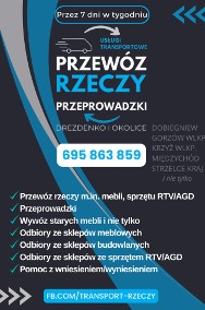 Przewóz rzeczy Przeprowadzki Transport Drezdenko Strzelce Kraj. Krzyż Międzychód-2