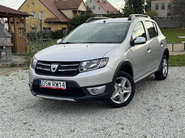 Dacia Sandero II 0.9 tCe 90KM z Niemiec, Serwisowany, ZADBANY stan! STEPWAY, 2 kpl. k-1