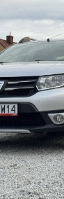 Dacia Sandero II 0.9 tCe 90KM z Niemiec, Serwisowany, ZADBANY stan! STEPWAY, 2 kpl. k-3