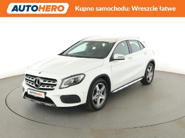 Mercedes-Benz Klasa GLA I full LED navi klima auto skóra/alcantara kamera i czujniki parkowani-1