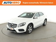 Mercedes-Benz Klasa GLA I full LED navi klima auto skóra/alcantara kamera i czujniki parkowani