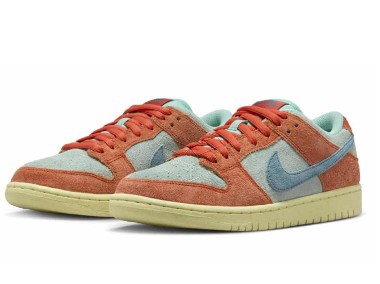 Nike SB DUNK Low Orange and Emerald Rise / DV5429–800-1