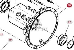 Massey Ferguson 8470 8480 Obudowa Tylnej Osi CZĘŚCI 926160150200
