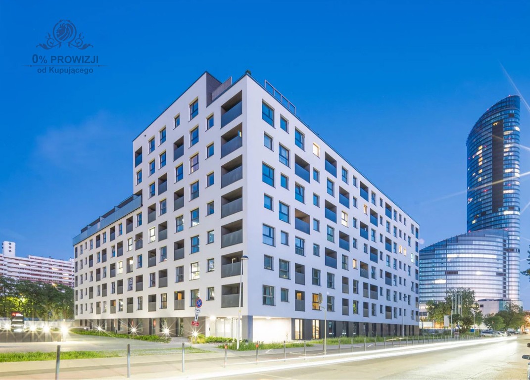 Apartament 2 pokojowy 44,09m2, ogrzewanie miejskie/lokalizacja obok SkyTower