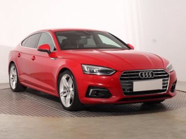 Audi A5 III , 190 KM, Automat, Skóra, Navi, Klimatronic, Tempomat,-1