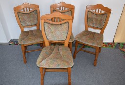 krzesła dębowe - jak nowe 