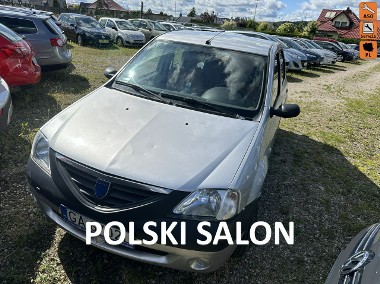 Dacia Logan I Salon RP, niezawodna benzyna, niski przebieg, centr. zamek, isofix-1