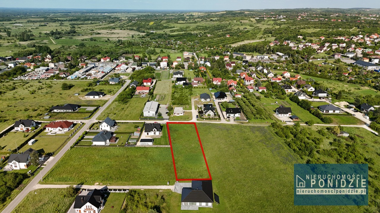 Działka budowlana 25ar Busko-Zdrój – pohled 3