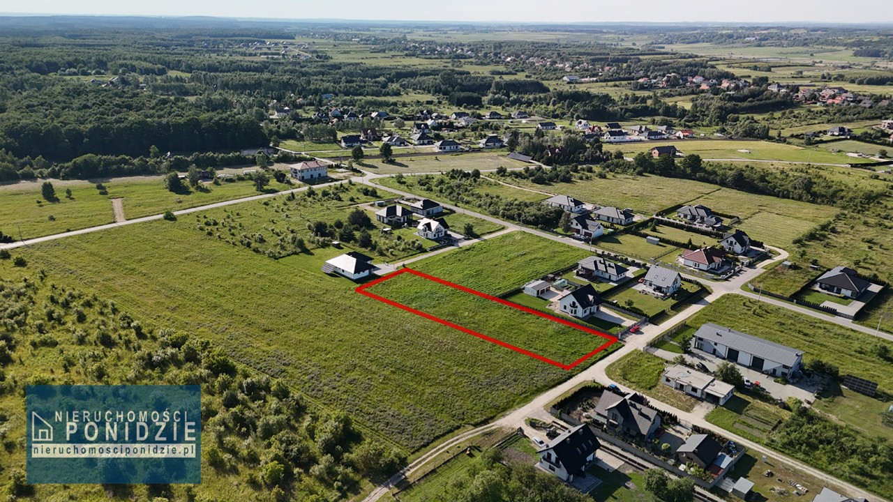 Działka budowlana 25ar Busko-Zdrój – pohled 5