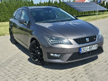 SEAT Leon III 2,0TDI FR.Automat.Full Led.Navigacja.Alcantara.Tempomat.SERWIS!-1