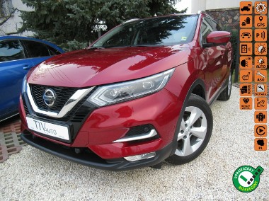 Nissan Qashqai II BEZWYPADKOWY Aktywny Tempomat Full Led Martwe Pole Salon Serwis FV23-1