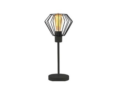 Lampa Nocna SEMPLIKA Volta Light Factory LOFT LED czarna www.lampyvolta.pl-1