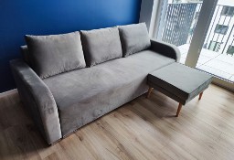 Sofa/kanapa z funkcją spania i pojemnikiem na pościel, szerokość 230 cm