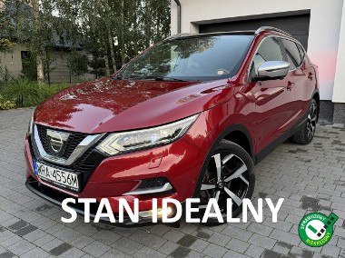 Nissan Qashqai II FULL*TEKNA+*NAVI*LEDY*Panorama*Kamera*360*Podgrzewane*Fotele*ASO-1