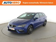 SEAT Leon III DSG full LED półskóra navi klima auto grzane fotele czujniki parkowa