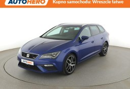 SEAT Leon III DSG full LED półskóra navi klima auto grzane fotele czujniki parkowa