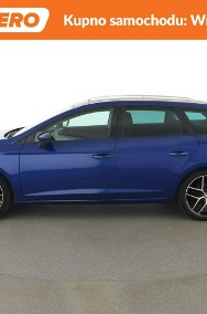 SEAT Leon III DSG full LED półskóra navi klima auto grzane fotele czujniki parkowa-2