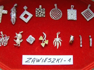 Zawieszki wisiorki srebro 925 kolekcja 1i2 wyprzedaż-1