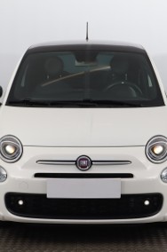 Fiat 500 , Salon Polska, Automat, Skóra, Klimatronic, Tempomat,-2