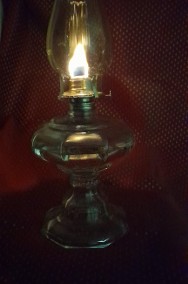 szklana lampa naftowa stara-2