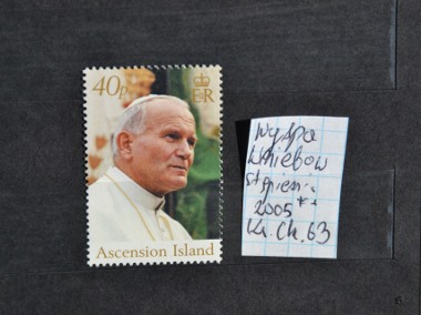 Papież Jan Paweł II.  Wyspy Wniebowstąpienia **-1