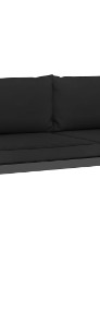vidaXL 5-cz., narożny zestaw wypoczynkowy, poduszki, aluminium i WPC48655-3