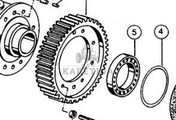 Claas Dominator 96 Wieniec zębaty Mechanizmu Różnicowego 0006852570 00 0685 257 0