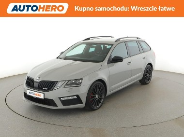 Skoda Octavia III RS, 245 Koni, Led, Manual, Nardo grey, grzane fotele-1