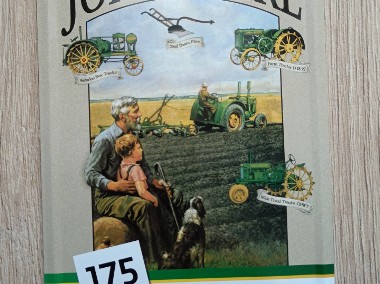 Tablica szyld reklamowy JOHN DEERE metal oryginał 10,2x14,4 cm-1