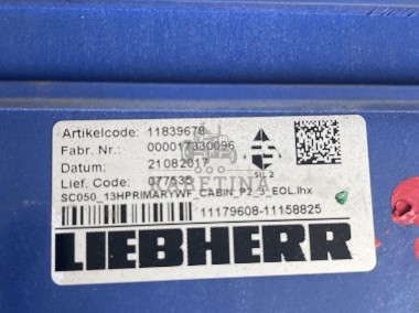 Liebherr - steronik moduł 11839678-2
