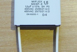 Kondensator rozruchowy 1,5µF MKSP-8
