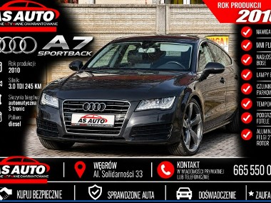 Audi A7 I (4G) 3,0TDi 245KM Quattro/Stronic/Bixenon/Ledy/BOSE/Alu/Serwis-1