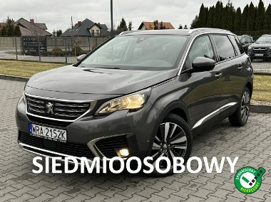 Peugeot 5008 II 7*Osobowy*LEDY*NAVI*Czujniki*Parkowania*Grzane*Fotele*Zarejestrowany-1