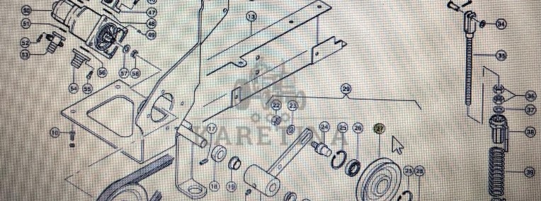 CLAAS 00 0724 032 1/rolka napinacza/Lexion 580 480 430-410 470 450 560 600 Dominator C450-300-1