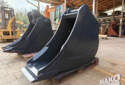 Łyżka 45cm do koparki Miller fi 80 / Podwójny przykręcany gruby lemiesz