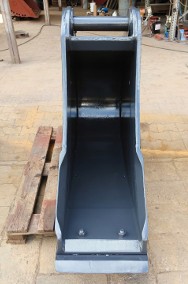 Łyżka 45cm do koparki Miller fi 80 / Podwójny przykręcany gruby lemiesz-2