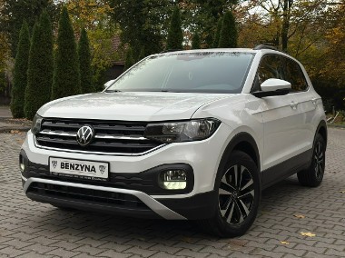 Volkswagen T-Cross 2020r 1.0 TSI Benzyna 110KM Automat Navi Hak Zarejestrowany-1
