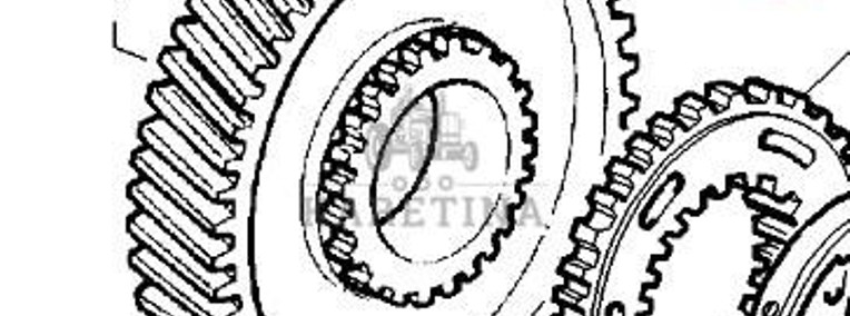 Massey Ferguson 3690 Koło Zębate Zębnik Zębatka Przekładni Dynashift CZĘŚCI 3619347M92-1