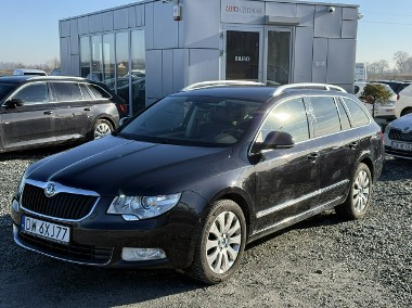 Skoda Superb II 2.0 TDi 140KM DSG, 4x4 2013, Exclusive, zadbana, serwisowana-1