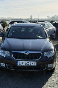 Skoda Superb II 2.0 TDi 140KM DSG, 4x4 2013, Exclusive, zadbana, serwisowana-2