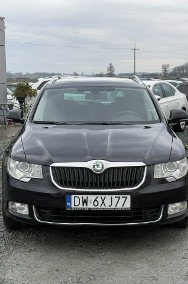 Skoda Superb II 2.0 TDi 140KM DSG, 4x4 2013, Exclusive, zadbana, serwisowana-2