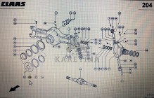 CLAAS 00 0580 736 0/Claas pokrywa/Claas Xerion 3300 3800