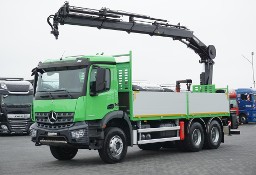 Mercedes-Benz Arocs / 2636 / 6 X 4 / SKRZYNIOWY + HDS / HIAB 232 E 6 WYS. 17,2 M