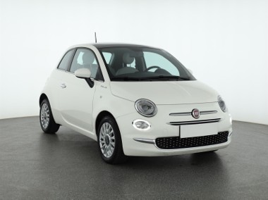 Fiat 500 , Salon Polska, VAT 23%, Skóra, Klima, Tempomat,-1