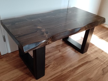 stolik kawowy rustyk z drewna drewniany ława stół loft 96cm  X02-1