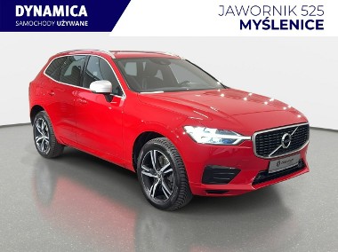 Volvo XC60 II VAT 23% R-Design 2.0D4 190KM automat AWD 2018 r., salon PL, I wł-1