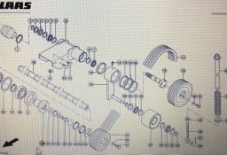 CLAAS 00 0936 222 0/CLAAS Corto koło