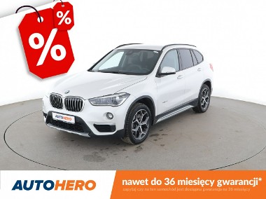 BMW X1 F48 Światła LED, xDrive, PDC, sportowe fotele, podgrzewane fotele, Navi-1